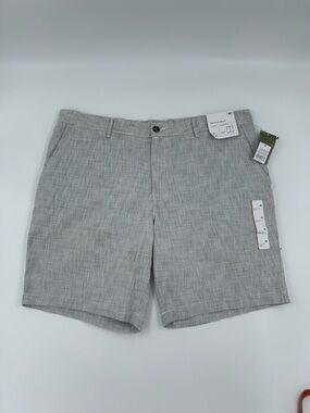 Goodfellow & Co Casually Cool Light Gray Flat Front Men's Shorts 40W NWT